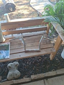 10" Ape Hanger Riding Bar For Harley Davidson 