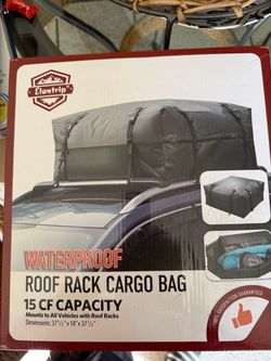 Roof rack cargo bag (new)