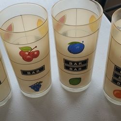 Vintage Bar Glasses 