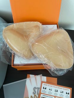 Snowy Silicone Bra Inserts Nude
