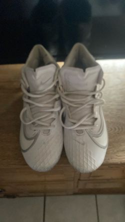 Nike Vapor Football Cleats White/Silver