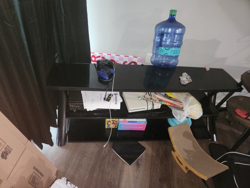Glass TV Stand