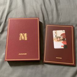 Mamamoo - Memory + Moonbyul Photocard