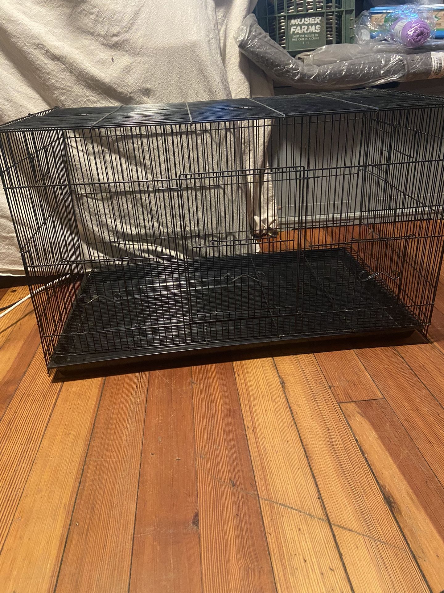 Flight Cage With Travel Cage
