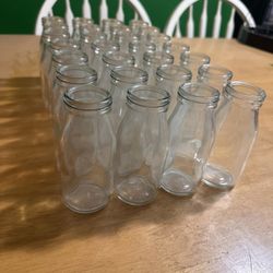 Mini Milk Bottles