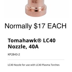 LINCOLN ELECTRIC Nozzle LC40/60 LC40/60 M 40A