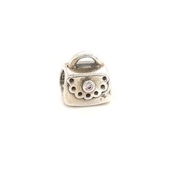 Pandora Pink Cz Purse Charm