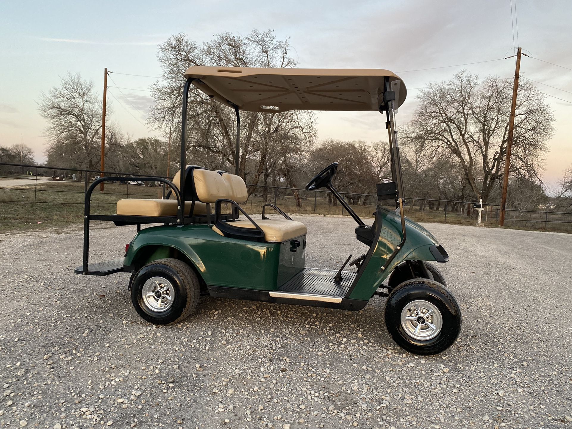 2006 EZGO TXT Series 36 Volt Electric Golf Cart With Rear Seat for Sale