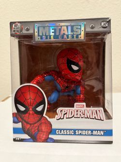 Metals- Die Cast - Classic Spider-Man  - (New)
