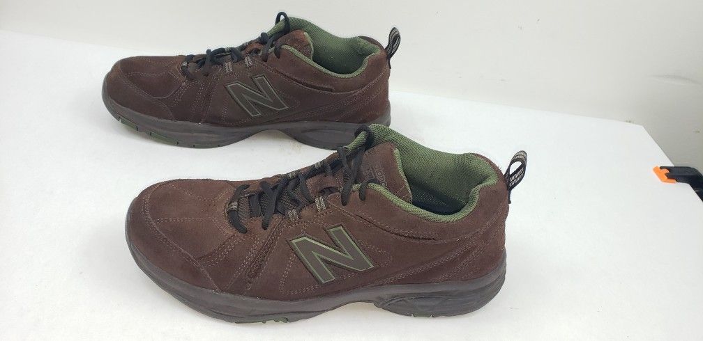 New Balance 608 v3 Brown Suede Green Shoes Sneakers MX608V30 Size 9 D Mens Shoes New Balance 608 v3 Brown Suede Green Shoes Sneakers MX608V30  main image 3