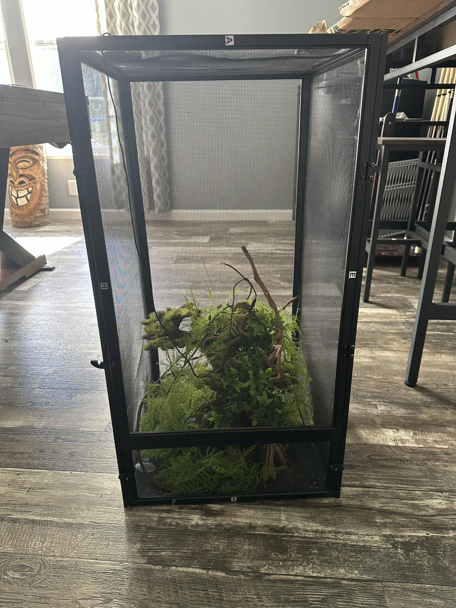 Chameleon Cage With Accessories