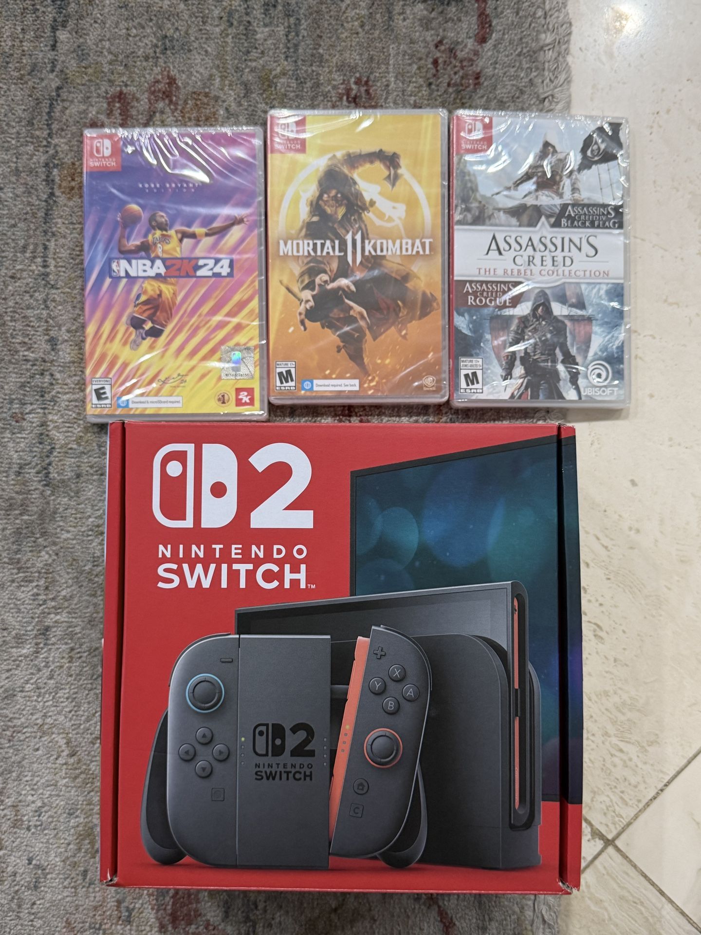 New Nintendo Switch 2 Bundle With Some Game All Including for Sale in ...