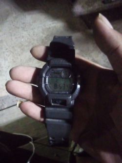 G shock Casio watch in mission