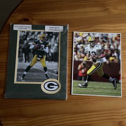 Green Bay Packers Aaron Rodgers 9x12 Photo By Replay Photos & Aaron Rodgers 8x10 Photo 11x14 Mat Framed. 