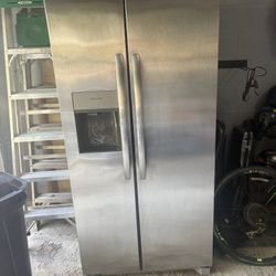 Stainless Steel Side By Side Refrigerator- Frigidaire 