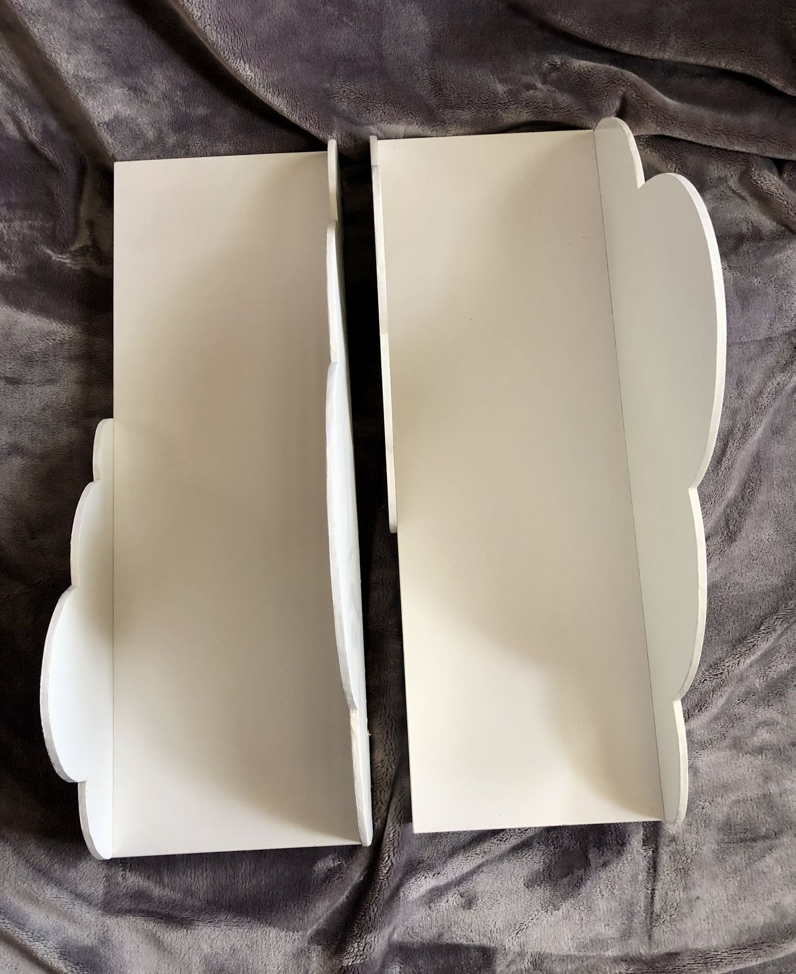 2X Custom Made Wood Cloud ☁️ Shelves Cloud ☁️ $40 EACH