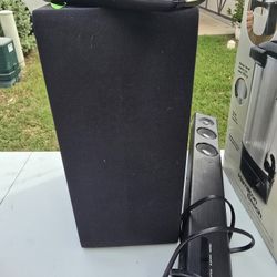 LG SOUND BAR & WOOFER