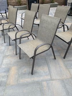 Patio chairs