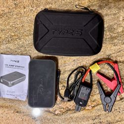 Jump Starter and 8000mAh portable power bank