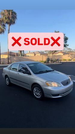 2004 Toyota Corolla