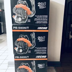 Echo Backpack Blower PB-580T New Never Used $360 Each