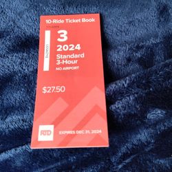 RTD 3 hour Bus Passes