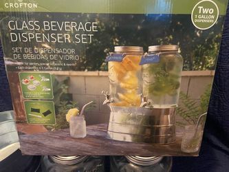 New Crofton Glass Beverage Set