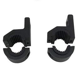 Universal 2 unids soporte de montaje niebla luz de conducción proyector abrazadera soporte 0.591-1.181 in para coche Crash Bar Guard