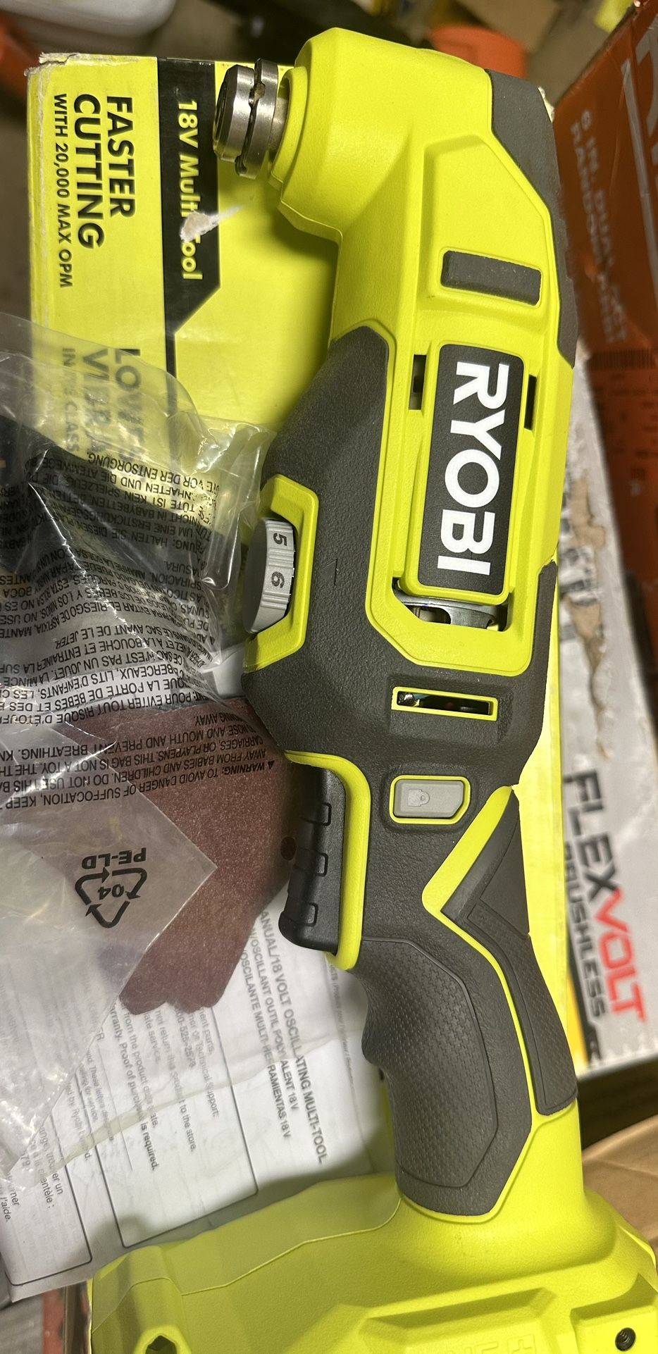 RYOBI ONE+ 18V Cordless Oscillating Multi Tool (Tool Only)