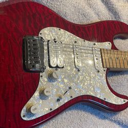 Dean Avalanche MQ Strat Guitar
