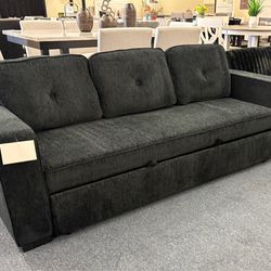 Black sofa sleeper