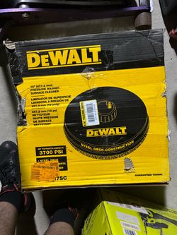 Dewalt 18”  surface cleaner for pressure washer