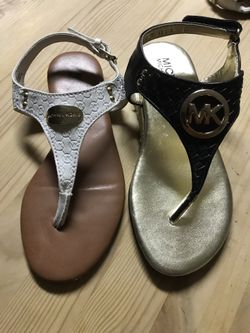 Michael kors sandals for little girls