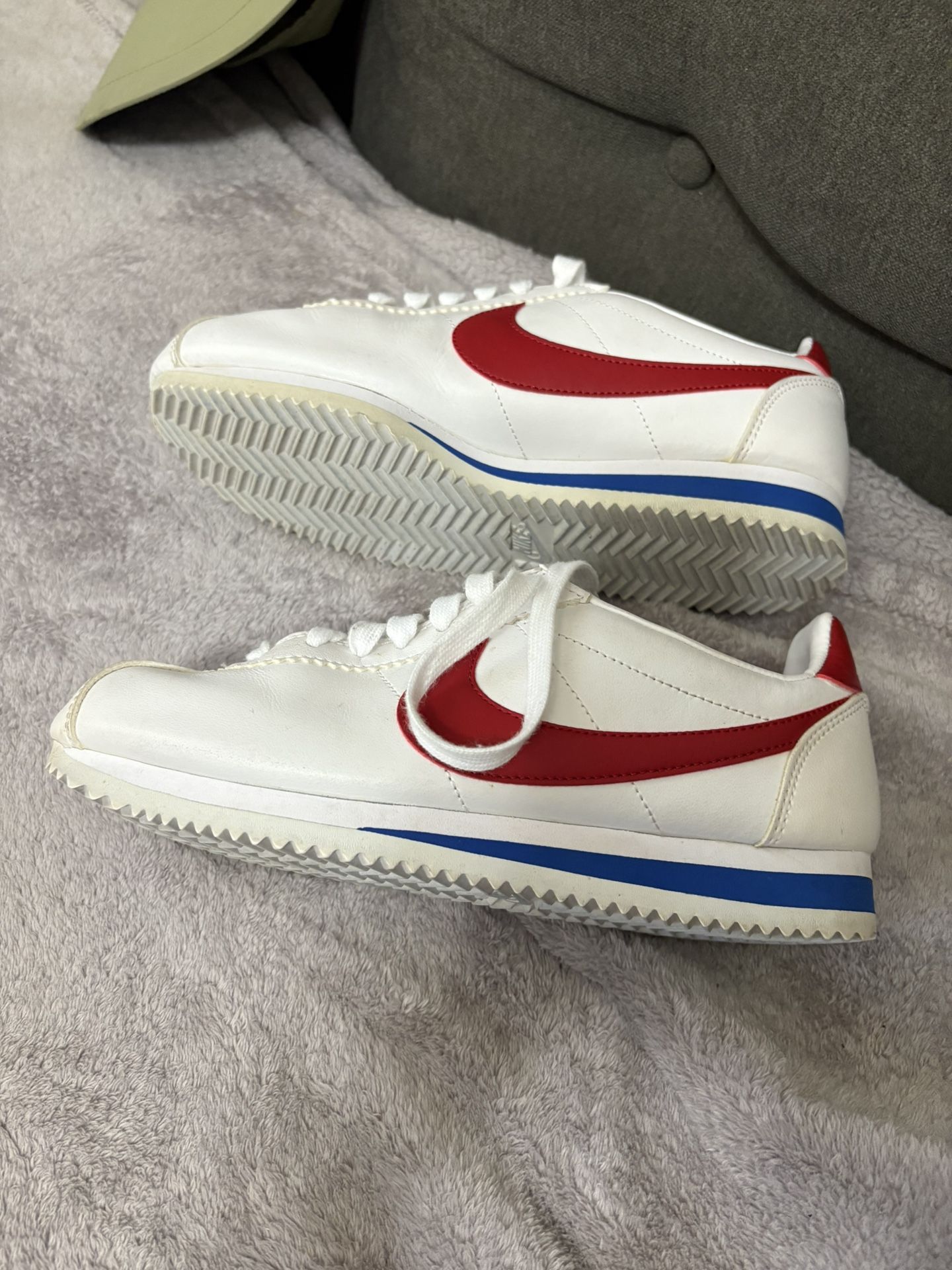 Nike Cortez Leather White 7-1/2 Women’s $40
