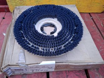 Tru-Fit 18" NP-9200 Blue Brush 1055025 Polisher Brush Floor Scrubbing Brush
