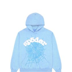 Sky Blue Spider Hoodie 