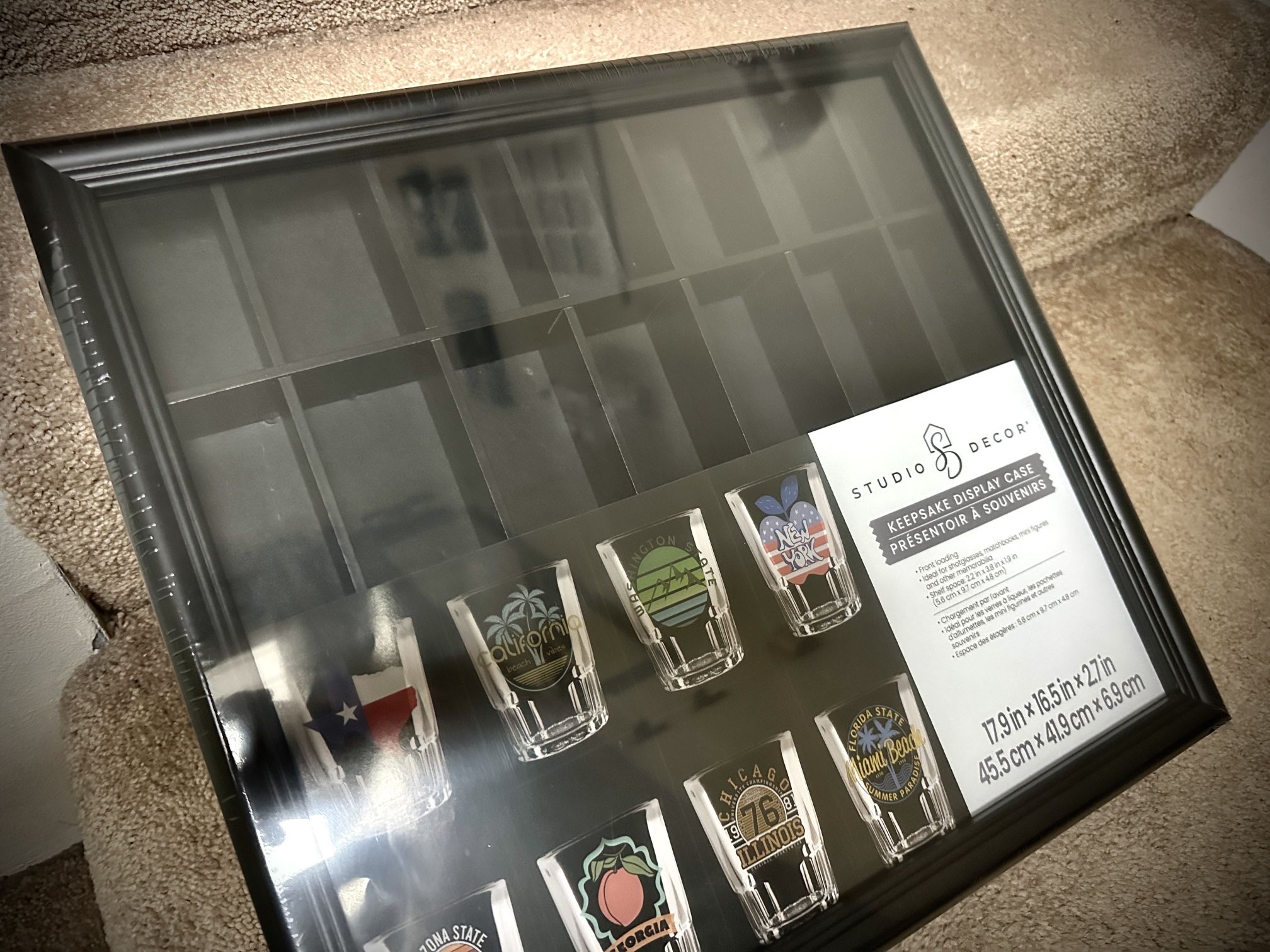 New Shadow Box Perfect For Displaying Lego Minifigures