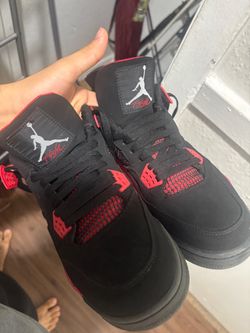 Air Jordan 4 Red Thunder Sneakers