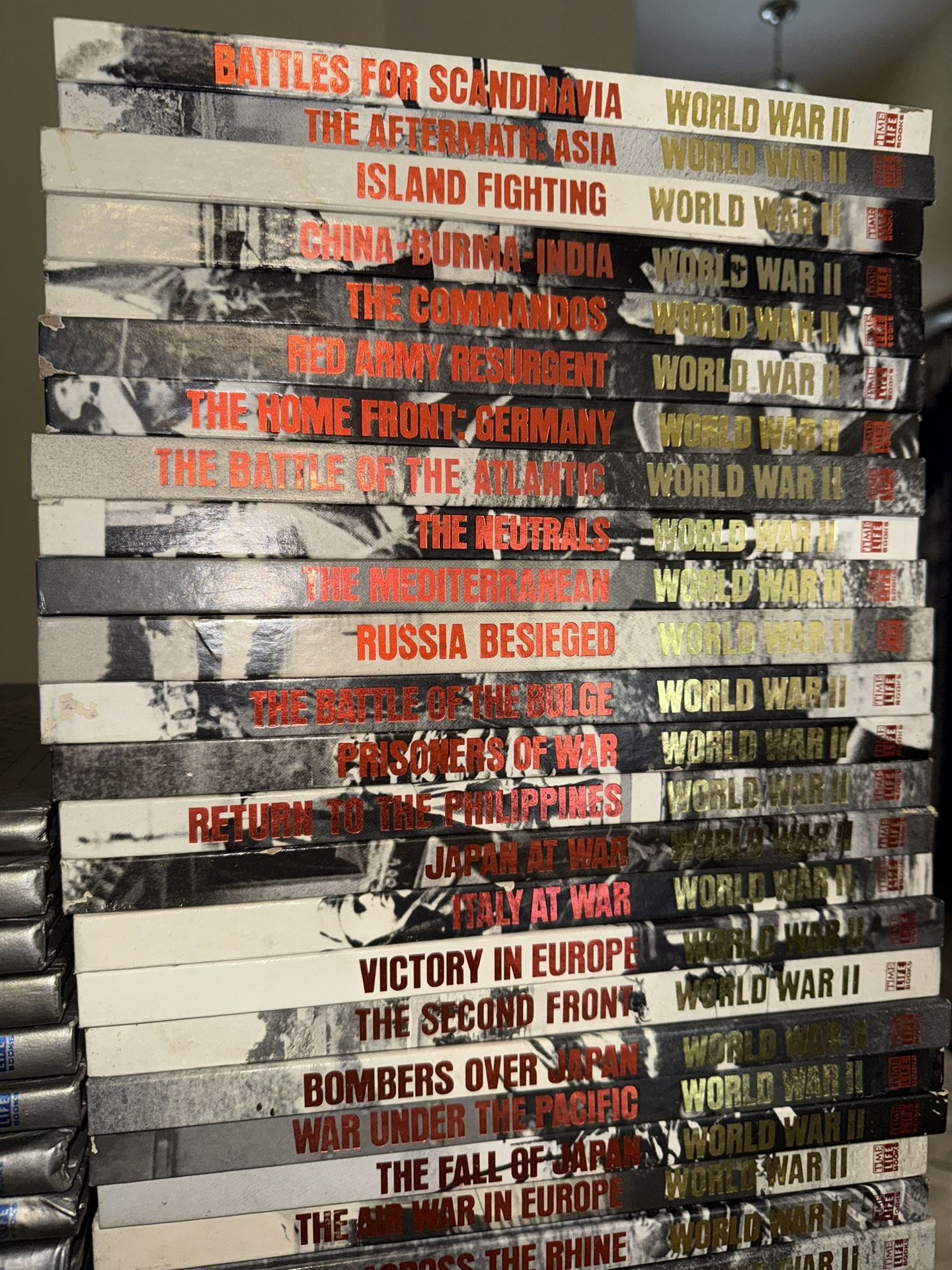 Time life Books WORLD WAR 2 WWII LOT OF 27 Hard Cover