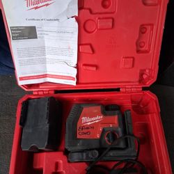 redlithium usb cross line laser