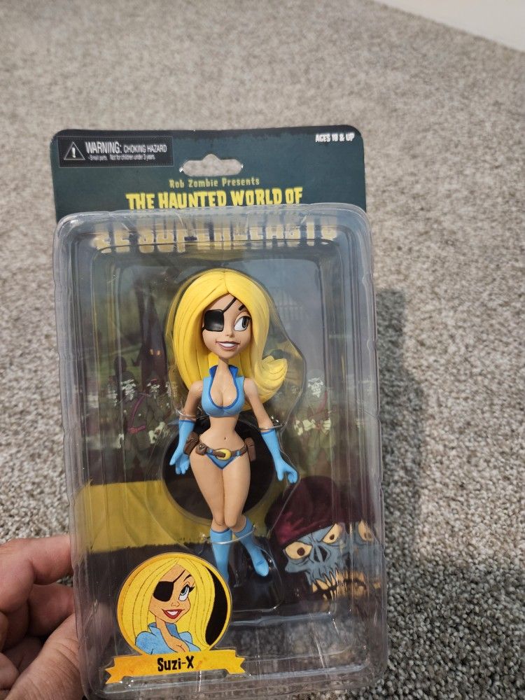 Rob Zombie El Superbeasto Suzi X Figure