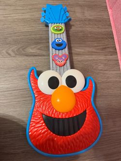 Sesame Street Elmo Toy Guitar