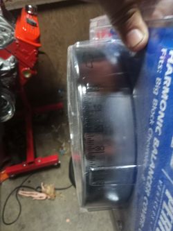 BBC Harmonic balancer cover chrome