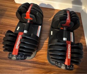 TruFit Adjustable Dumbbell Set