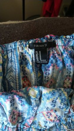 Summer sleeveless forever 21 Med. Dress