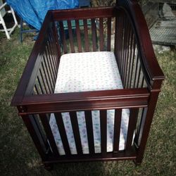 All Wood Baby Crib