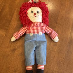 Vintage Raggedy Andy Doll Shipping Available 