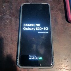 New unlocked Samsung galaxy s20  + 5G with hardcase $200 firm paid $300