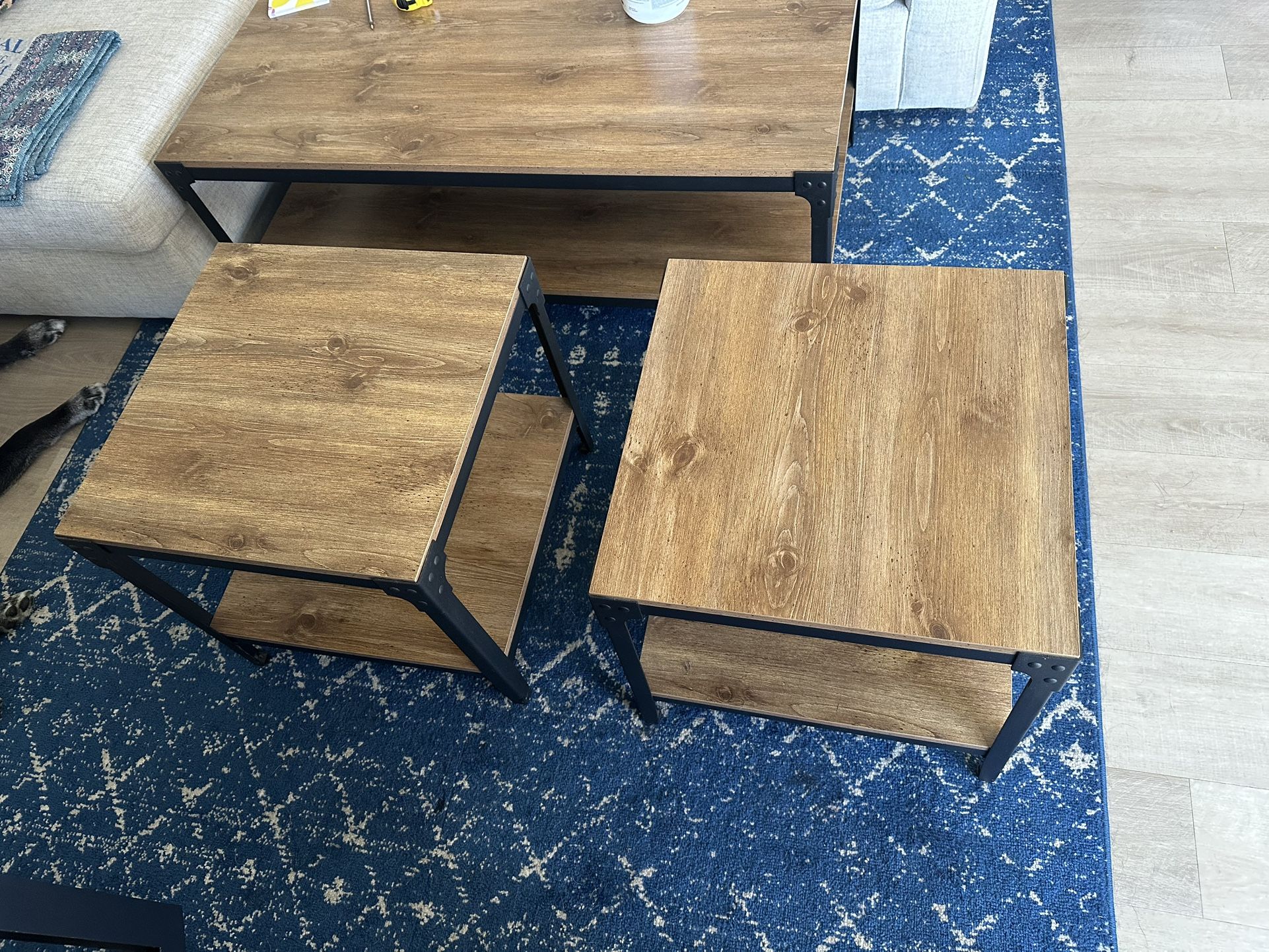 Two End Tables (Coffee Table Avail)