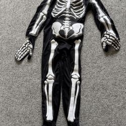 Halloween Costume skeleton Suit M